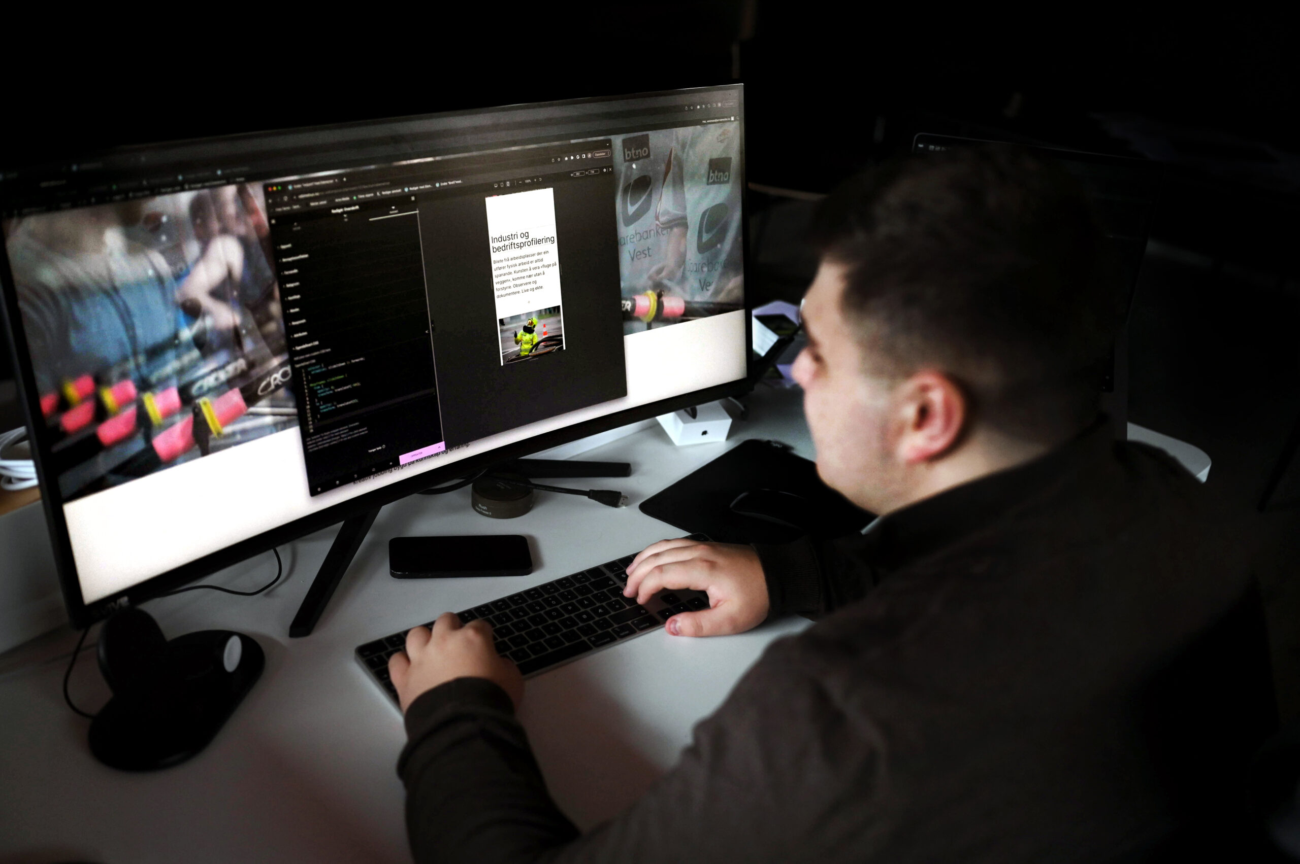 Image gallery marquee